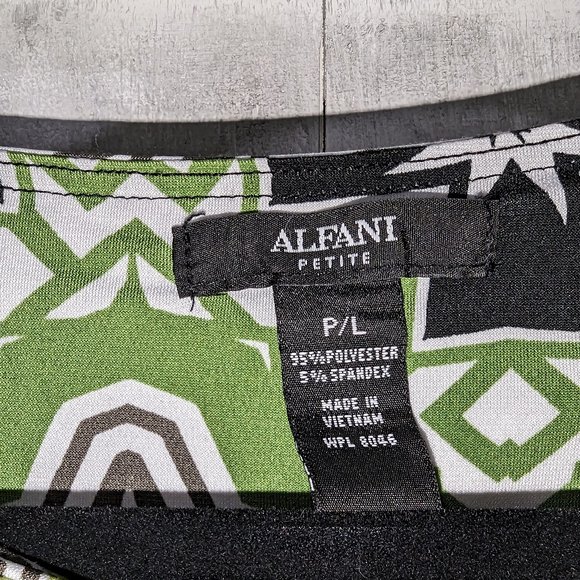 Alfani Retro Print Shift Dress - Picture 3 of 4